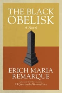 «Черный обелиск» Эриха Марии Ремарка (обложка книги)