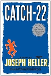 «Уловка-22» Джозефа Хеллера (обложка книги)